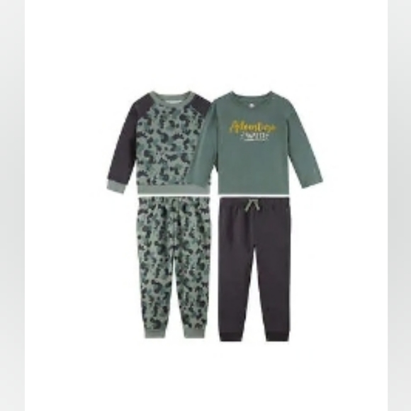 Koala Kids Kids' 4-piece Set 🆕️ Green, 4T - Picture 1 of 1